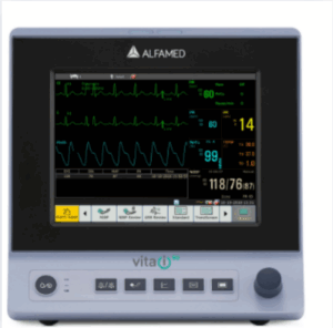 MONITOR MULTIPARAMETRICO 8 LDC VITA i80 - ADL/PED/NEO (ECG, OXIMETRIA, PNI, RESPIRAÇAO, TEMPERATURA) - BASICO -